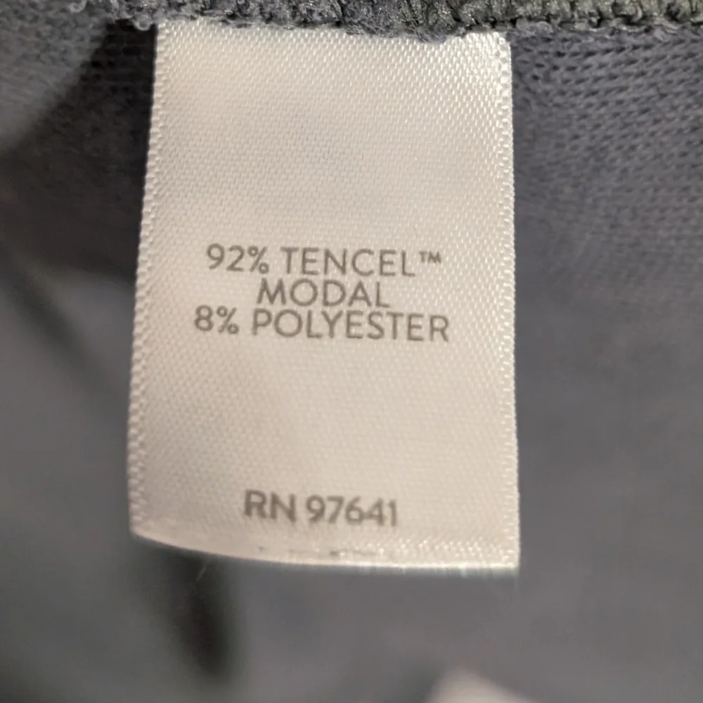 J. Jill Womens Top Gray 3/4 Sleeve Sunwashed Shirt Pullover Size Small PureJill